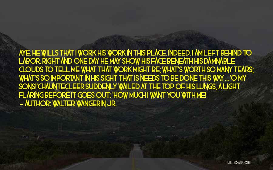 So Much I Want To Tell You Quotes By Walter Wangerin Jr.