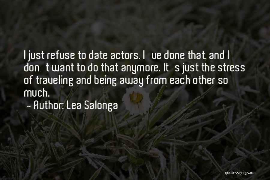 So Much Stress Quotes By Lea Salonga