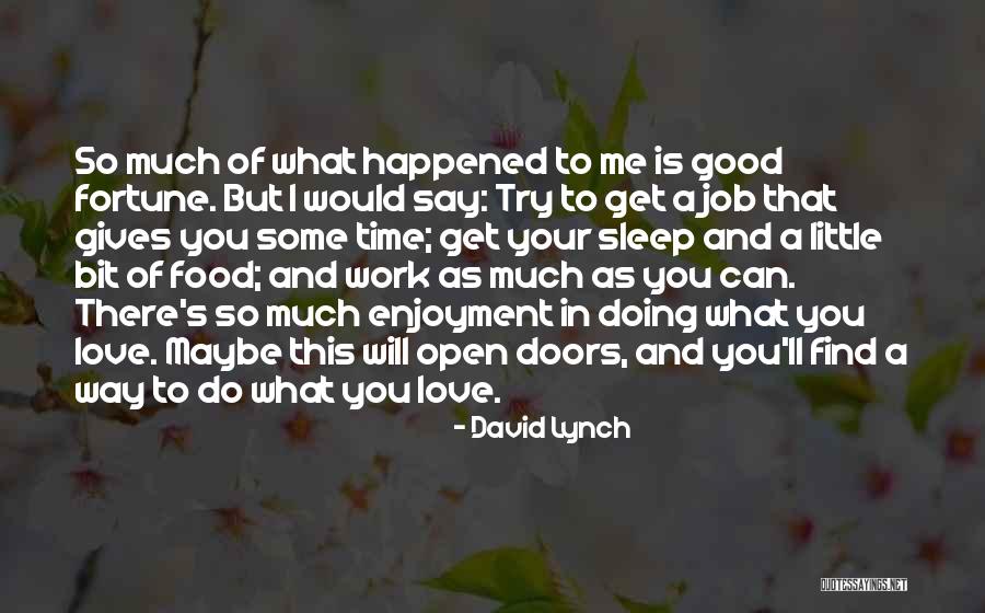 So Much To Do So Little Time Quotes By David Lynch So Much To Do So Little Time Quotes By David Lynch
