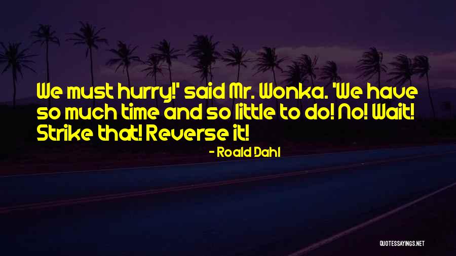 So Much To Do So Little Time Quotes By Roald Dahl So Much To Do So Little Time Quotes By Roald Dahl