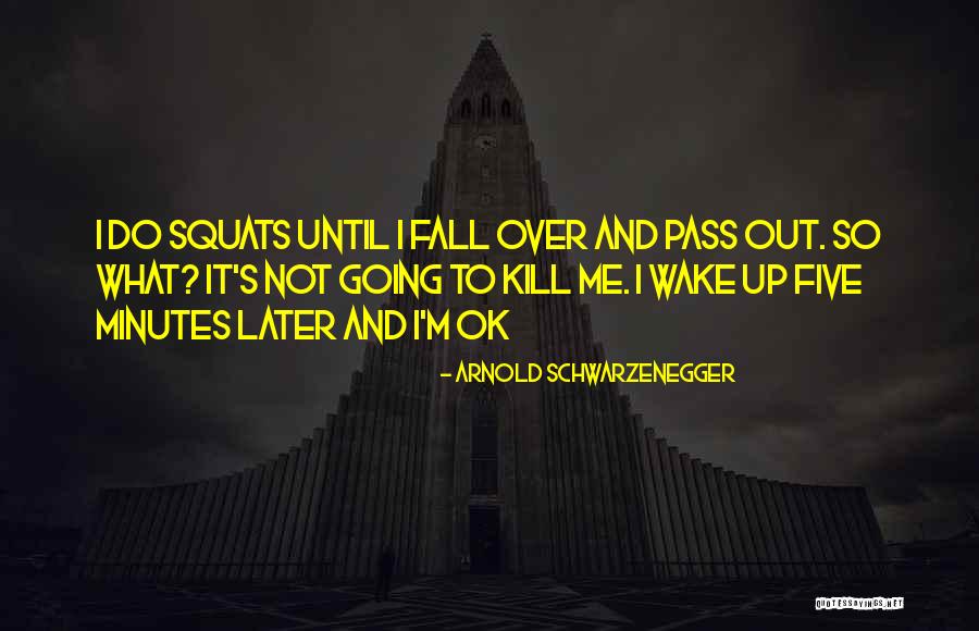 So Not Ok Quotes By Arnold Schwarzenegger