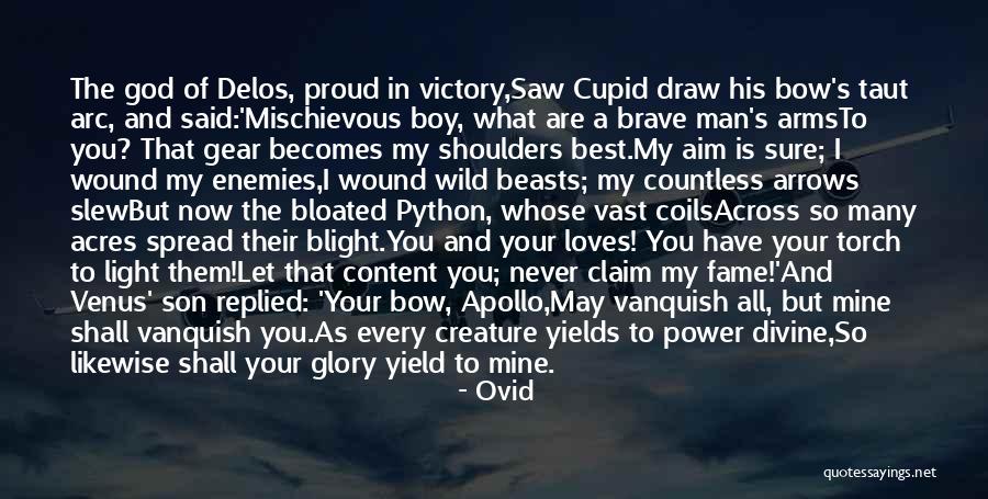 So Proud Of You My Son Quotes By Ovid