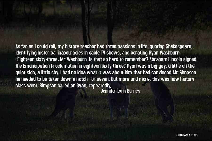 So Quiet Quotes By Jennifer Lynn Barnes So Quiet Quotes By Jennifer Lynn Barnes