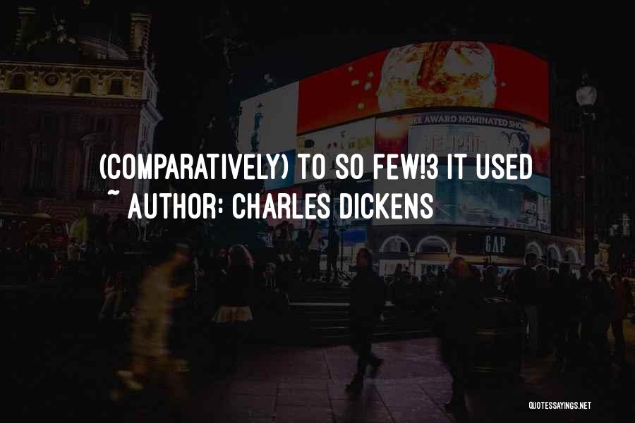 So Quotes By Charles Dickens