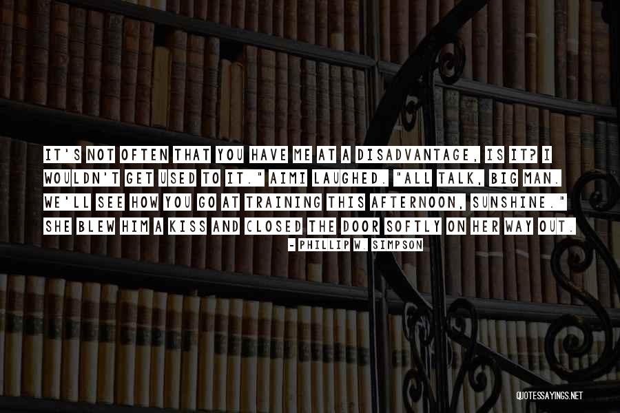 So She Closed One Chapter Quotes By Phillip W. Simpson So She Closed One Chapter Quotes By Phillip W. Simpson