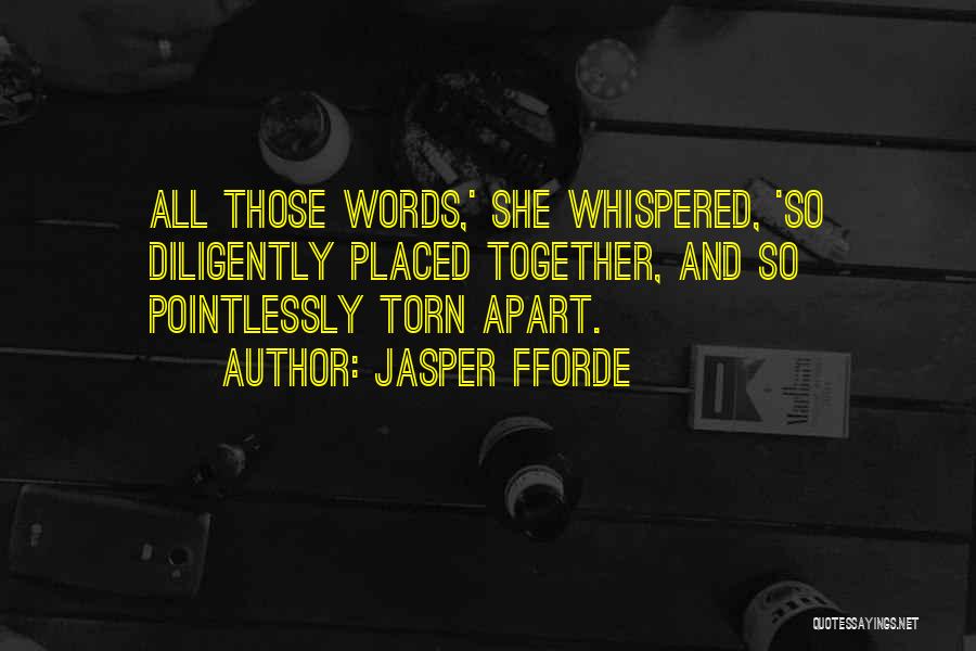 So Torn Quotes By Jasper Fforde