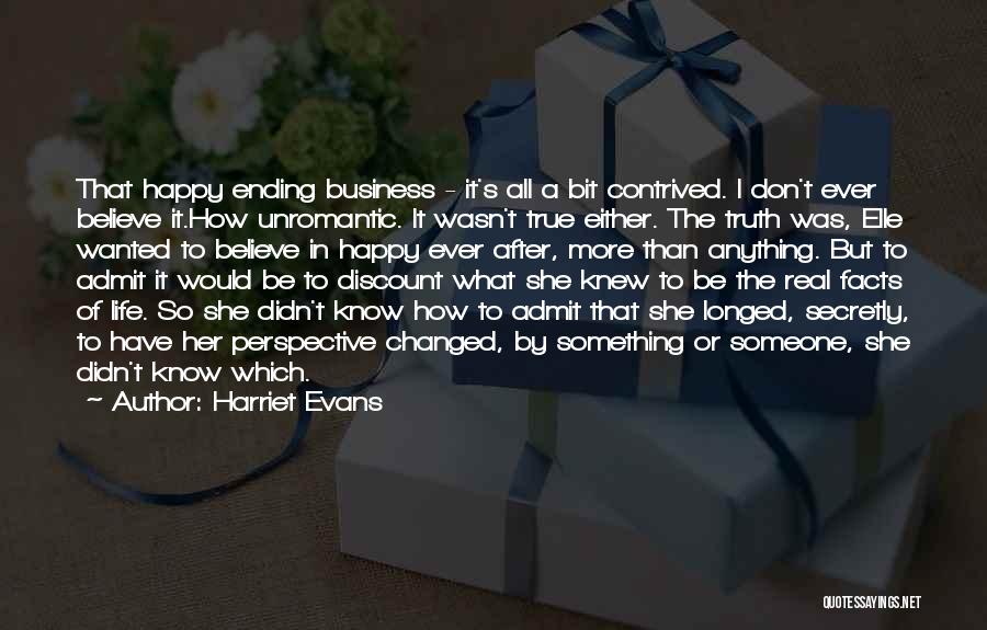 So True Facts Quotes By Harriet Evans