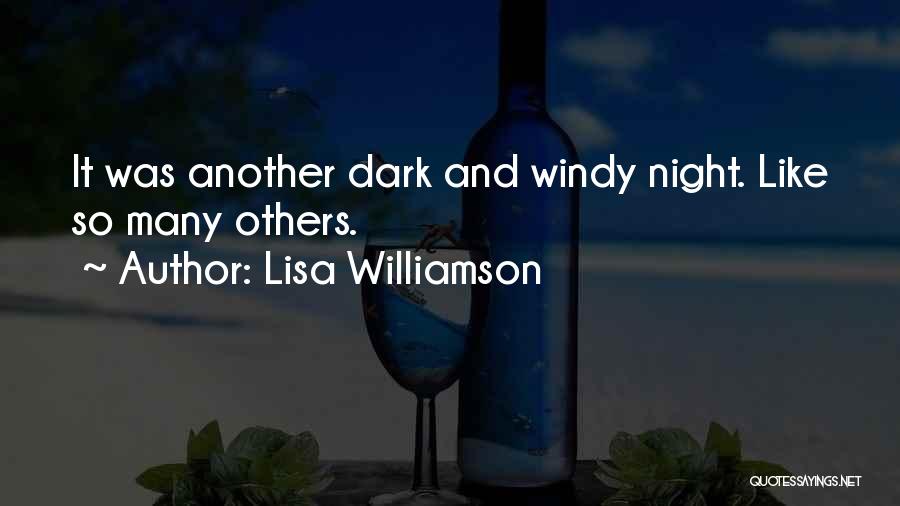 So Windy Quotes By Lisa Williamson