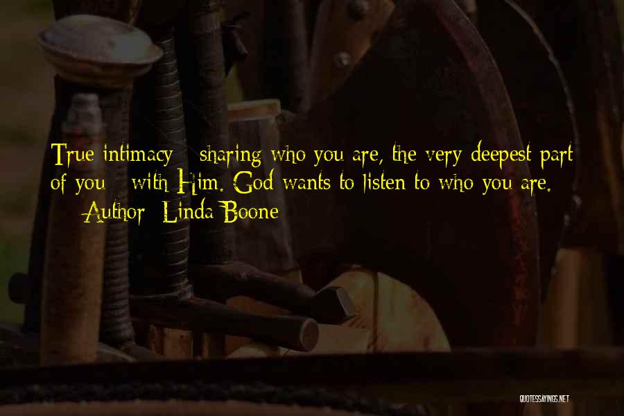 Soaking Quotes By Linda Boone