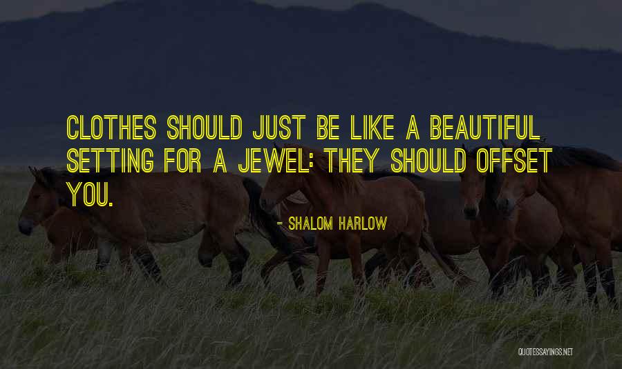 Soames Forsythes Wife Quotes By Shalom Harlow