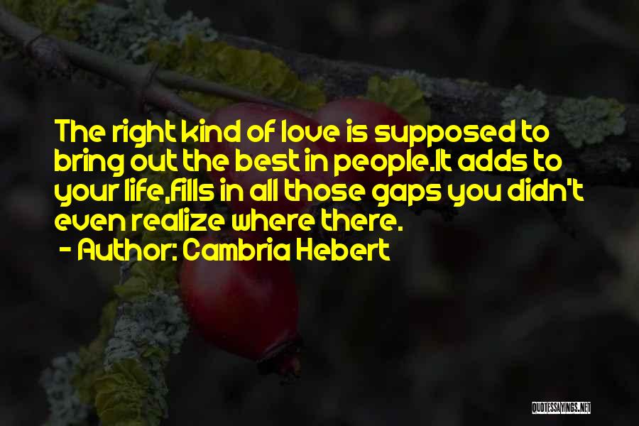 Soaper 5 Quotes By Cambria Hebert