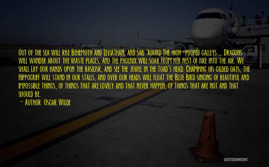 Soar Bird Quotes By Oscar Wilde