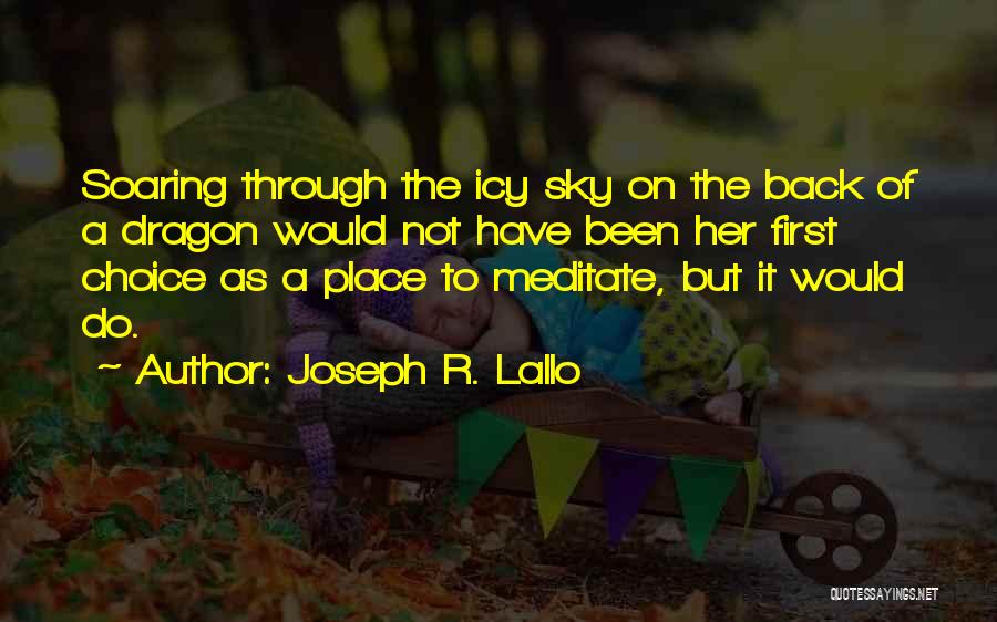 Soaring Quotes By Joseph R. Lallo