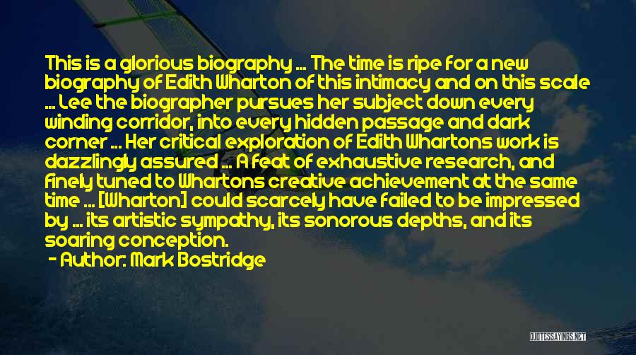 Soaring Quotes By Mark Bostridge