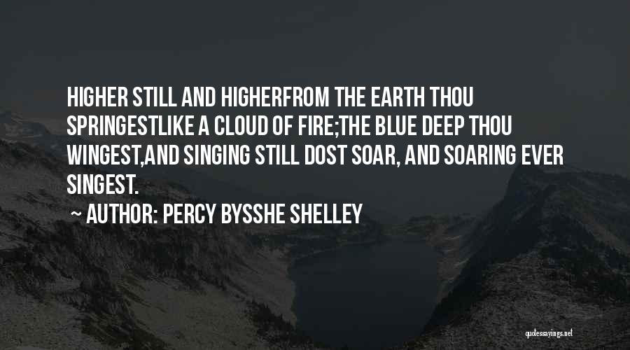 Soaring Quotes By Percy Bysshe Shelley