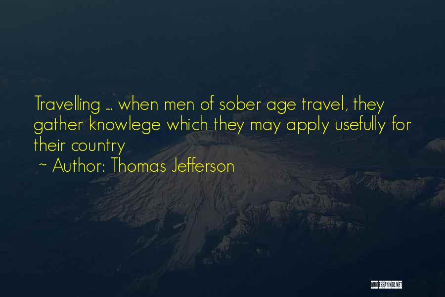 Sober Quotes By Thomas Jefferson