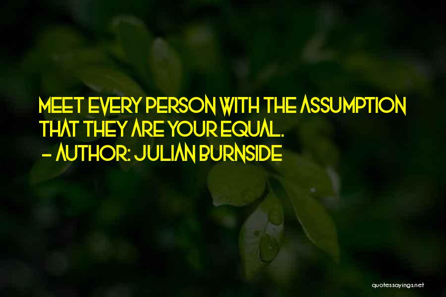 Sober Reflection Quotes By Julian Burnside