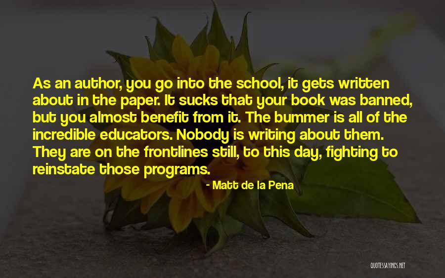 Sobha Builders Quotes By Matt De La Pena Sobha Builders Quotes By Matt De La Pena