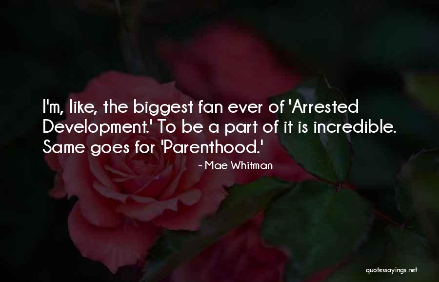 Sobkowiak Quotes By Mae Whitman Sobkowiak Quotes By Mae Whitman