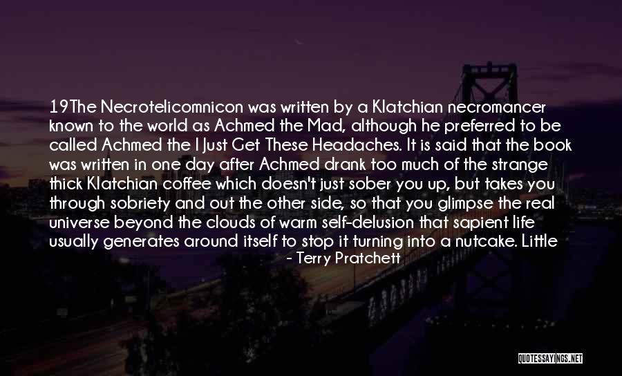 Sobriety And Life Quotes By Terry Pratchett Sobriety And Life Quotes By Terry Pratchett