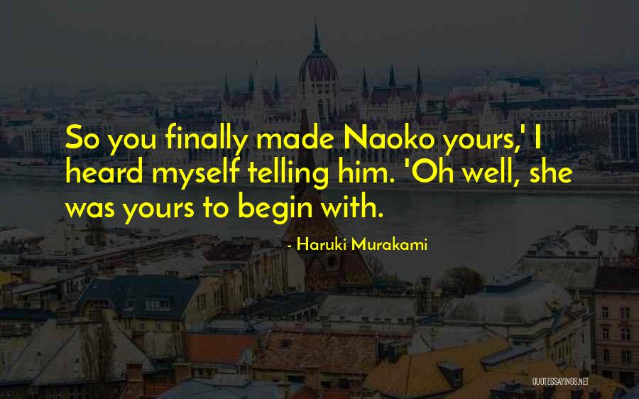 Sobrina De Thalia Quotes By Haruki Murakami Sobrina De Thalia Quotes By Haruki Murakami