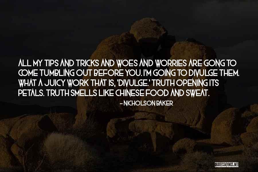Sobrinos De Cilia Quotes By Nicholson Baker Sobrinos De Cilia Quotes By Nicholson Baker