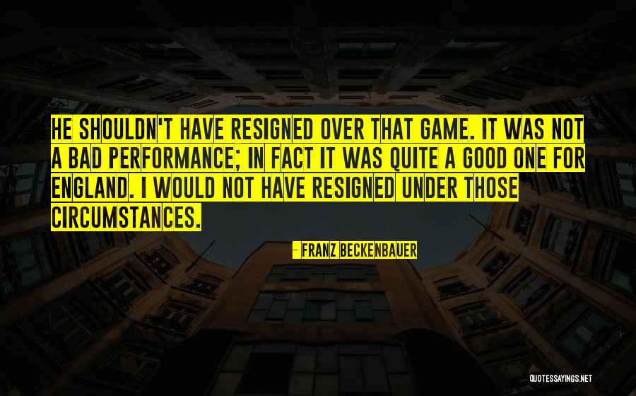 Soccer Game Quotes By Franz Beckenbauer Soccer Game Quotes By Franz Beckenbauer