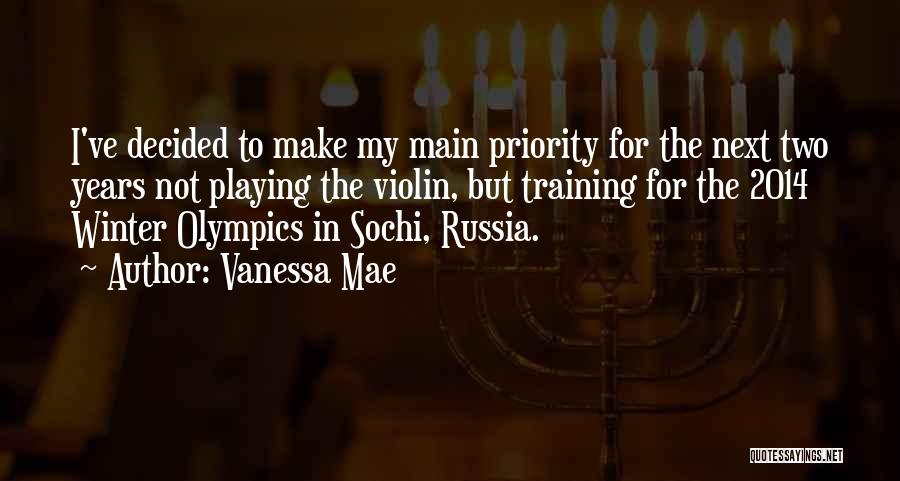 Sochi 2014 Quotes By Vanessa Mae