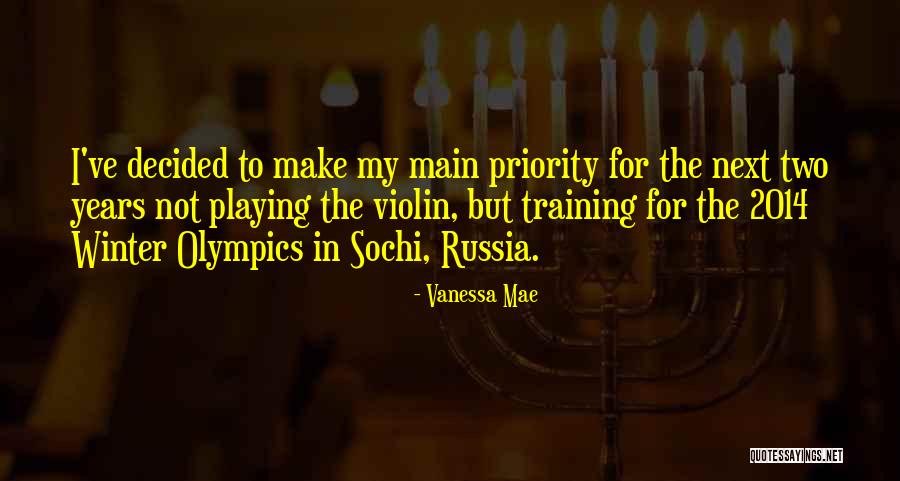 Sochi Olympics Quotes By Vanessa Mae