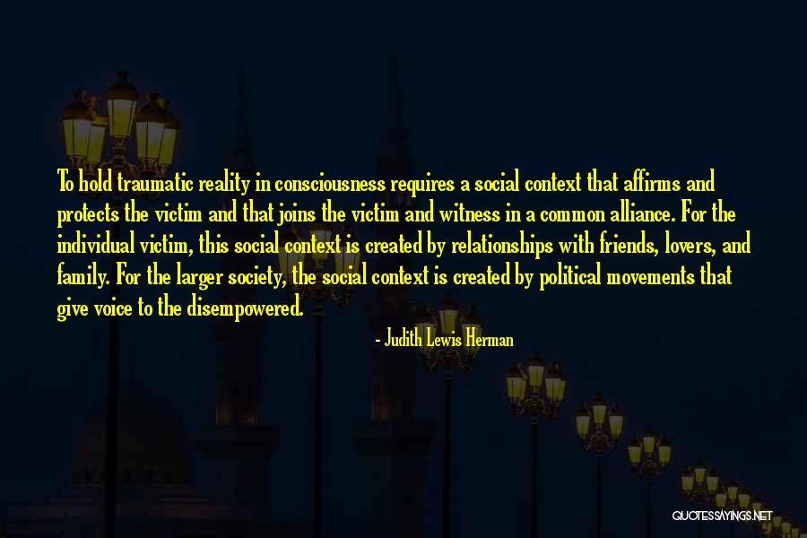 Social Abuse Quotes By Judith Lewis Herman Social Abuse Quotes By Judith Lewis Herman