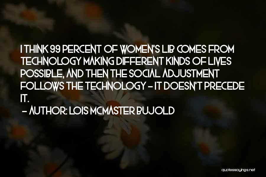 Social Adjustment Quotes By Lois McMaster Bujold