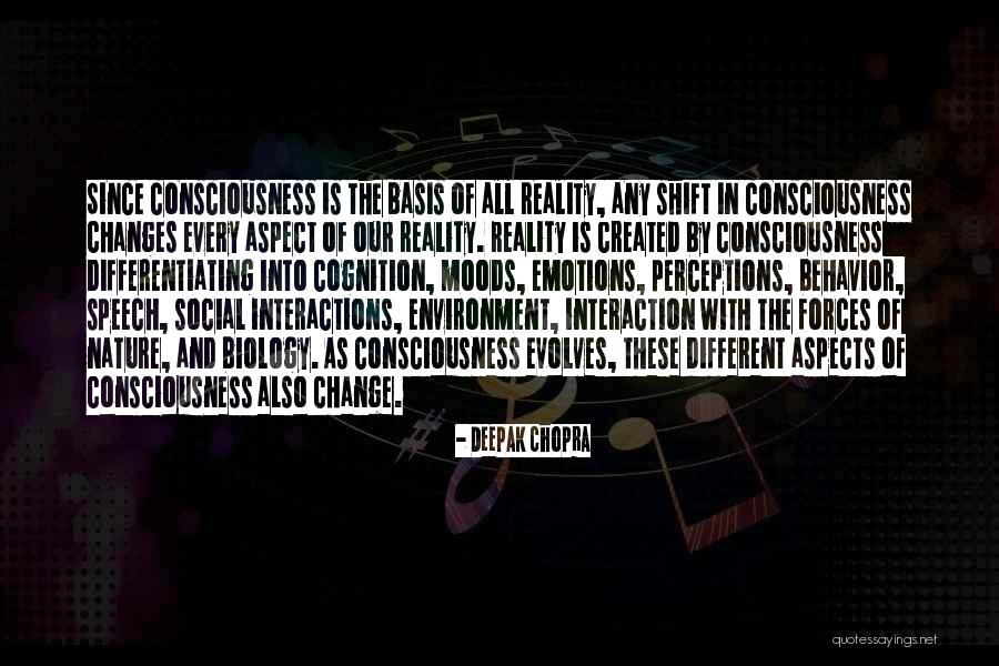 Social Aspect Quotes By Deepak Chopra