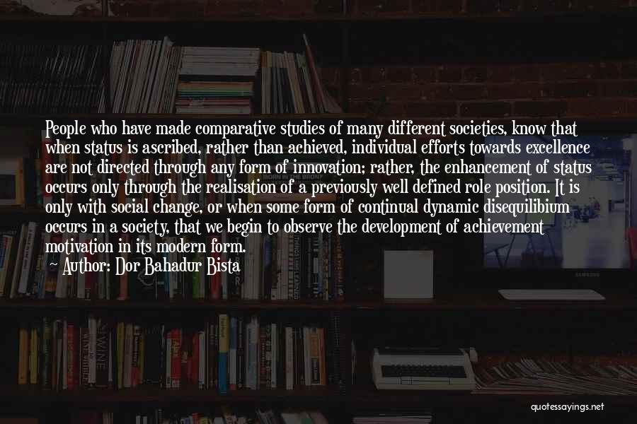 Social Change Quotes By Dor Bahadur Bista