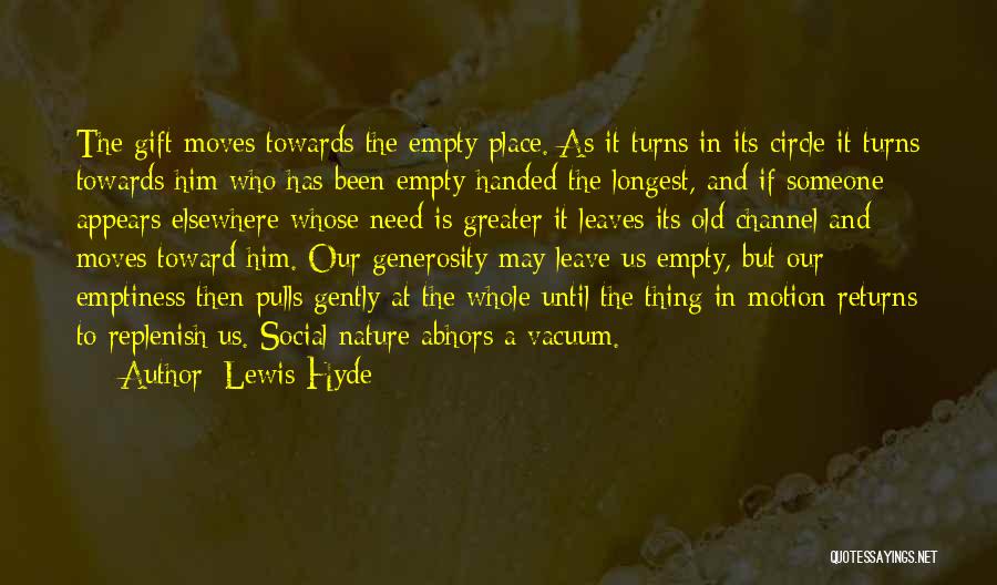 Social Circles Quotes By Lewis Hyde