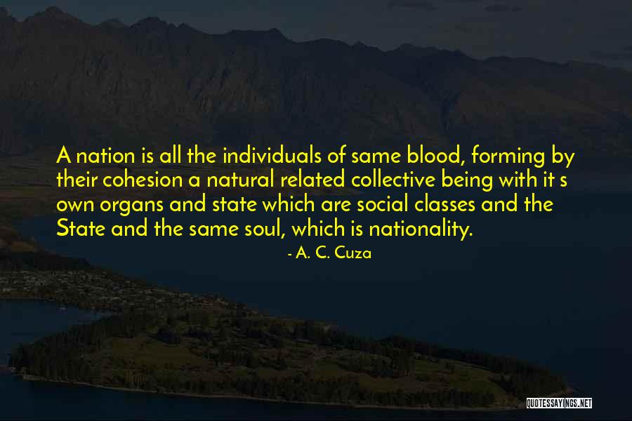 Social Classes Quotes By A. C. Cuza Social Classes Quotes By A. C. Cuza