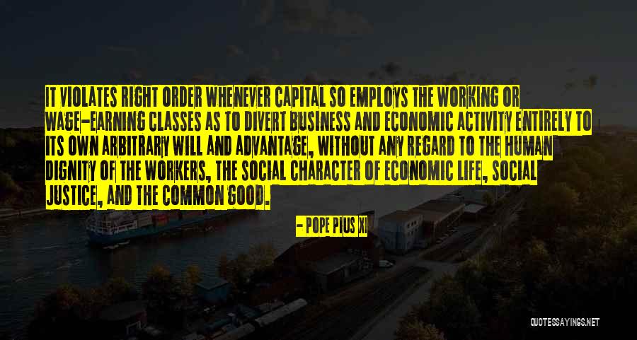 Social Classes Quotes By Pope Pius XI Social Classes Quotes By Pope Pius XI