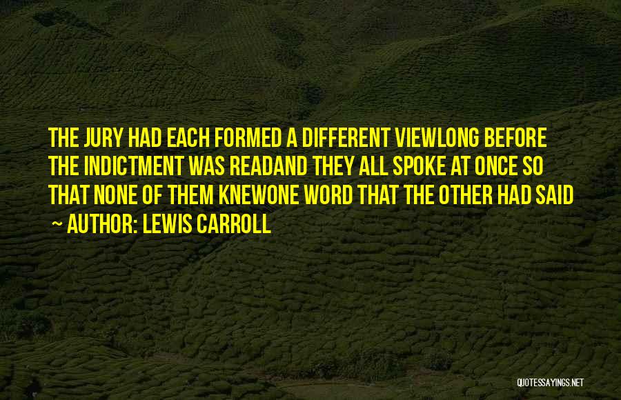 Social Commentary Quotes By Lewis Carroll