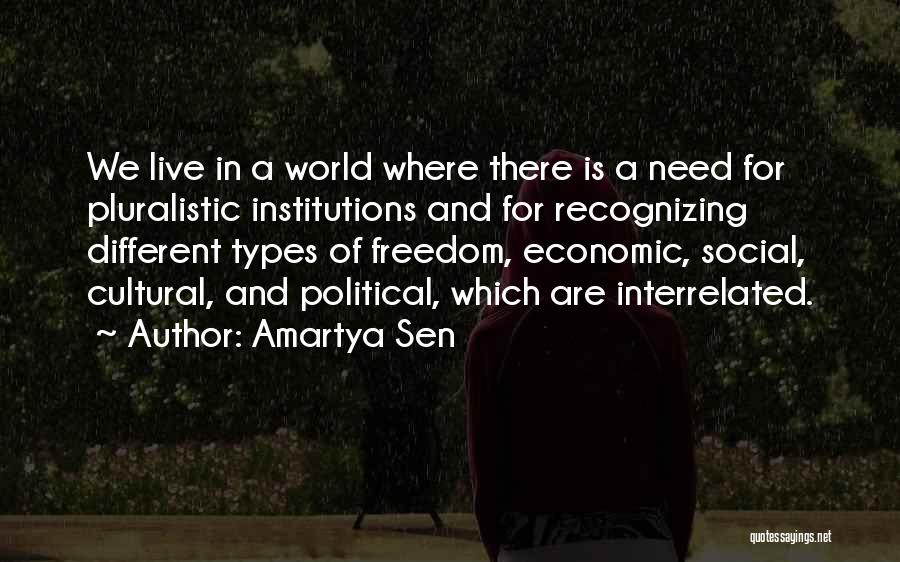 Social Cultural Quotes By Amartya Sen