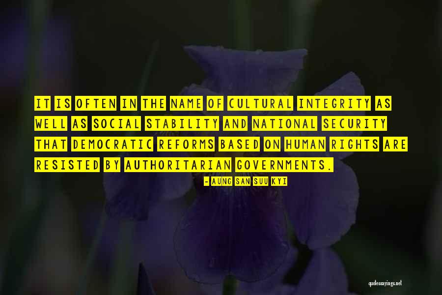 Social Cultural Quotes By Aung San Suu Kyi