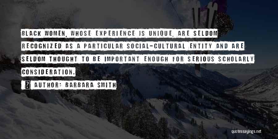 Social Cultural Quotes By Barbara Smith