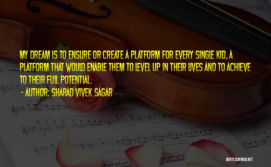 Social Entrepreneurship Quotes By Sharad Vivek Sagar