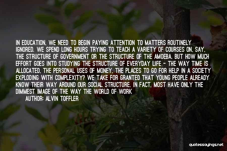 Social Impact Quotes By Alvin Toffler