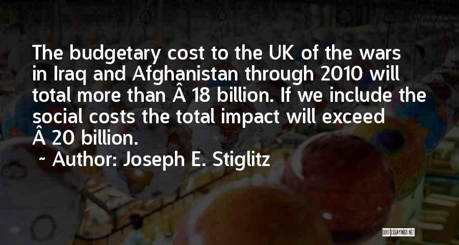 Social Impact Quotes By Joseph E. Stiglitz