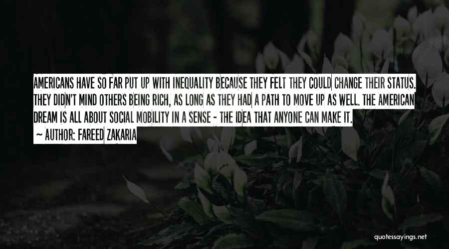 Social Inequality Quotes By Fareed Zakaria