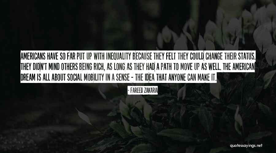 Social Inequality Quotes By Fareed Zakaria