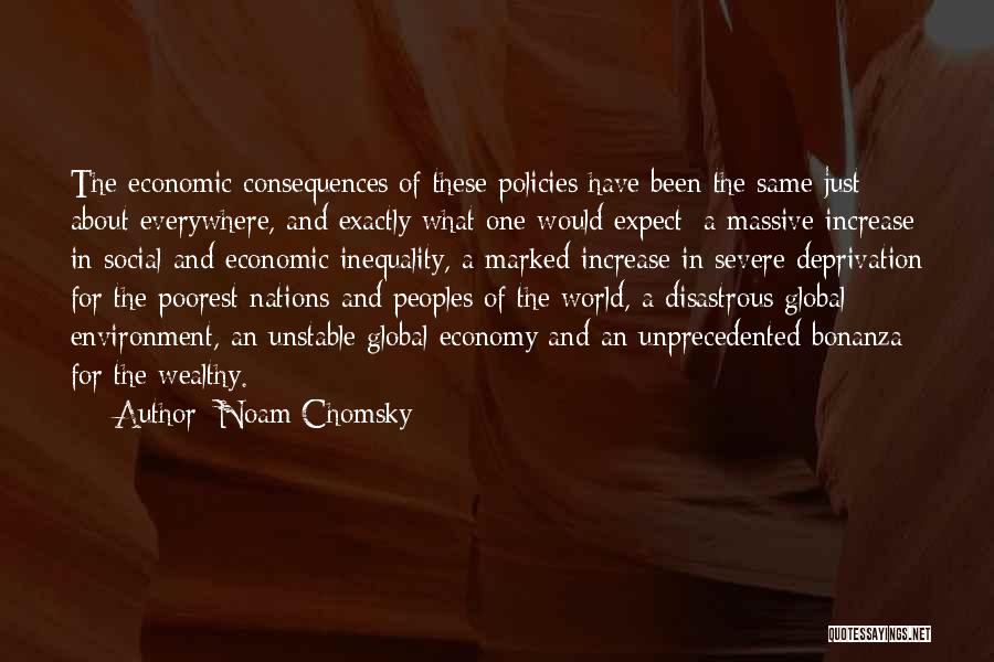 Social Inequality Quotes By Noam Chomsky