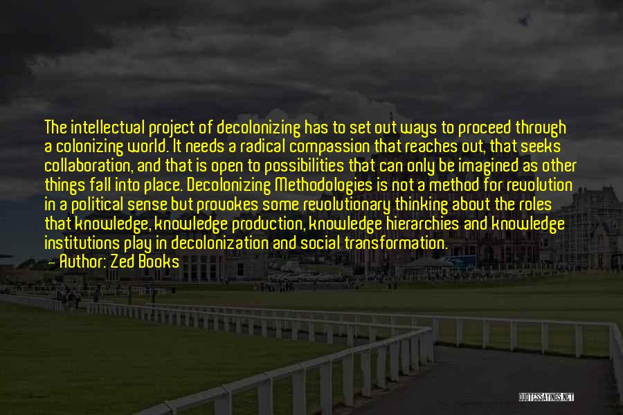 Social Institutions Quotes By Zed Books