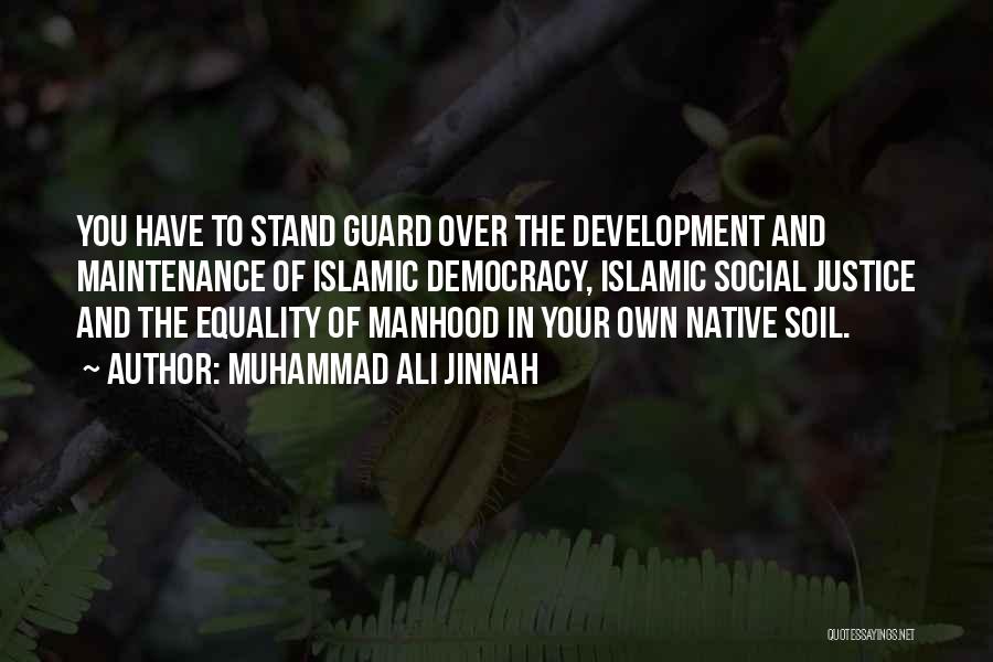 Social Justice Equality Quotes By Muhammad Ali Jinnah