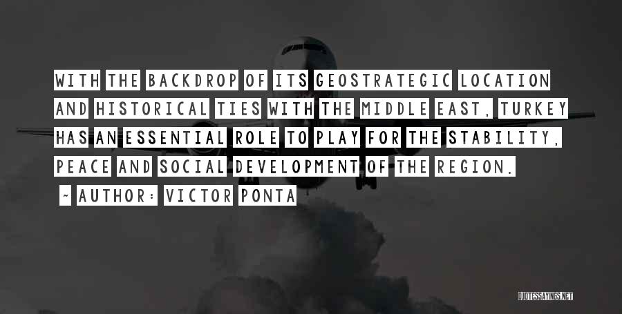 Social Location Quotes By Victor Ponta