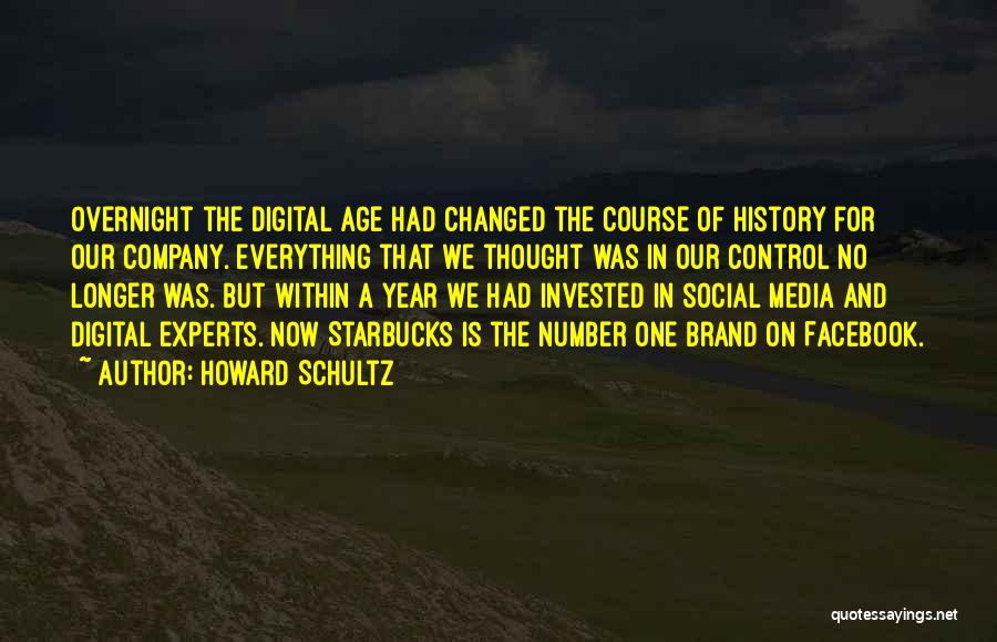 Social Media For Business Quotes By Howard Schultz